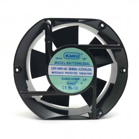 KA1725HA2SAL, 172x150x51mm 220VAC 0.23A 2 Kablolu Fan