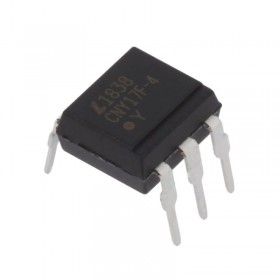 CNY17F-4, 1-Ch Transistor Output DIP-6 Optokuplör