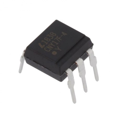 CNY17F-4, 1-Ch Transistor Output DIP-6 Optokuplör