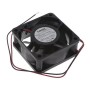 06025SA-24Q-AA-D0, 60x60x25mm 24VDC 0.13A 5300rpm Auto Restart 2 Kablolu Fan
