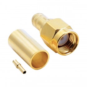 SMA107, SMA-107, SMA Ters Erkek Sıkmalı Konektör, RG58