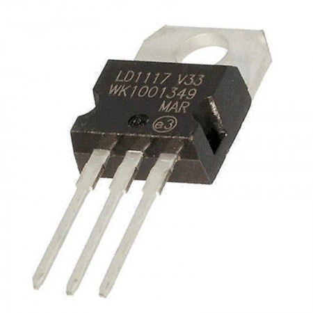 LD1117V33, LD33V, 3.3V 800mA TO-220AB Voltaj Regülatör