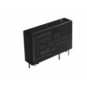 G6DS-1A-DC24, 24VDC 5A SPST-NO (1 Form A) Röle