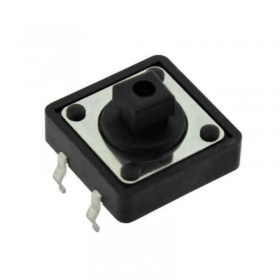 DS1041-2-4-KKAS-160-10-X, 12x12mm 7.30mm SPST-NO V/T Tact Switch