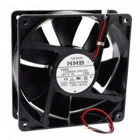 11938KA-24N-EA-00, 119x119x38mm 24VDC 0.65A 2 Kablolu Fan