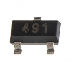 FMMT491, 491, NPN 60V 1A SOT-23 SMD Transistör