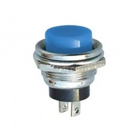AF180-M, Metal Buton 16mm Mavi