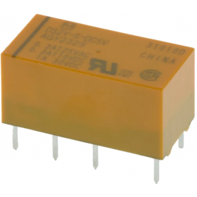 DS2Y-S-DC5V, 2A 5VDC DPDT (2 Form C) Röle