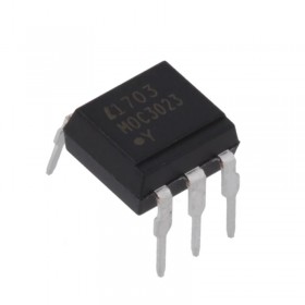 MOC3023, DIP-6 Triyak Çıkışlı Fotokuplör