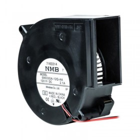 09533GA-12Q-AA-00, 95x33mm 12VDC 2 Kablolu Salyangoz Fan