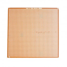 10x10cm Delikli Bakır Plaket