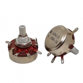 WTH118-2W-100K, 100K 2W Tek Turlu Potansiyometre