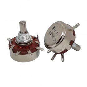 WTH118-2W-220K, 220K 2W Tek Turlu Potansiyometre