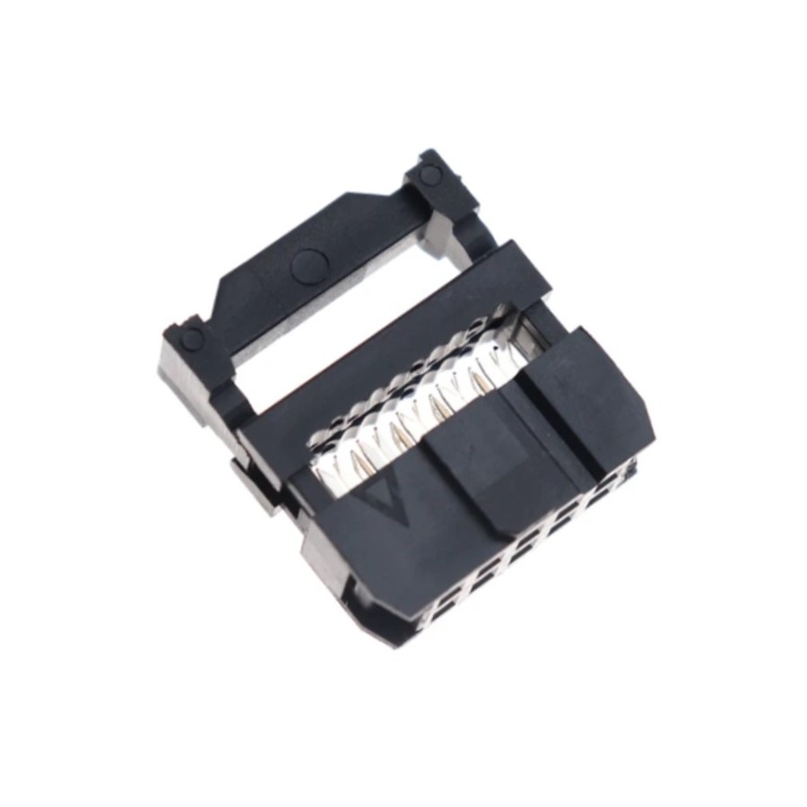 DS1016-10MANBB, 10 Pin (2x5) 2.54mm Kablo Tipi IDC Soket