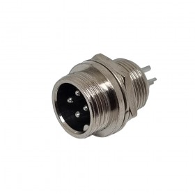 DX12F04P, 12mm 4 Pin Erkek Şase Tip Konektör