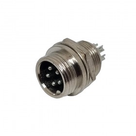 DX12F05P, 12mm 5 Pin Erkek Şase Tip Konektör