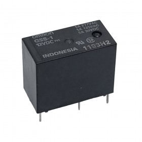 G5S-1-DC12, 12VDC 5A SPDT (1 Form C) Röle