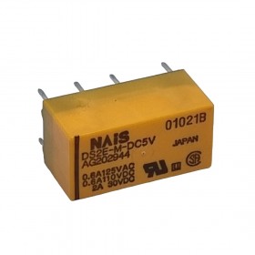 DS2E-M-DC5V, 5VDC 2A DPDT (2 Form C) Röle