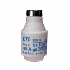 ETI 004323002, 35A 500V gR Ultra Quick D-III (E33) Buşon Sigorta