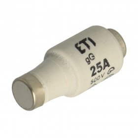 ETI 002312407, 25A 500V gG DII (E27) Buşon Sigorta