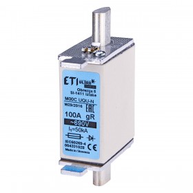 ETI 004331029, NH000 690V 125A gG Ulta Quick Bıçaklı Sigorta