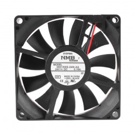 08015SS-24N-AA-00, 80x80x15mm 24VDC 0.16A 2 Kablolu Fan