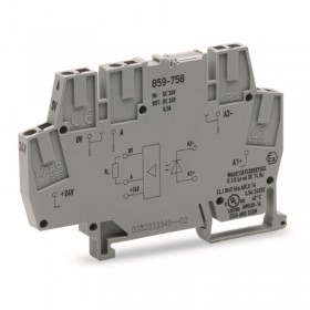 Wago 859-758, 24VDC 500mA SPST-NO (1 Form A) Solid State Röle Modülü