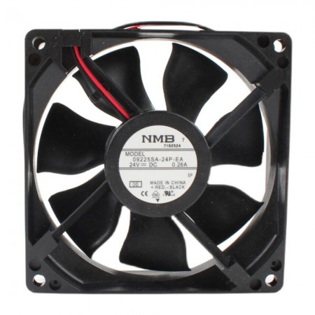 09225SA-24P-EA-D0, 92x92x25mm 24VDC 0.26A 2 Kablolu Fan, 3610KL-05W-B60-D00