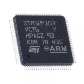 STM32F103VCT6, 256KB (256Kx8) 72MHz 48Kx8 LQFP-100 (14x14mm) SMD Mikroişlemci