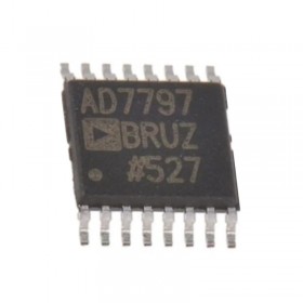 AD7797BRUZ, AD7797, 24 Bit ADC 1 Input 1 Sigma-Delta TSSOP-16 SMD Entegre Devre