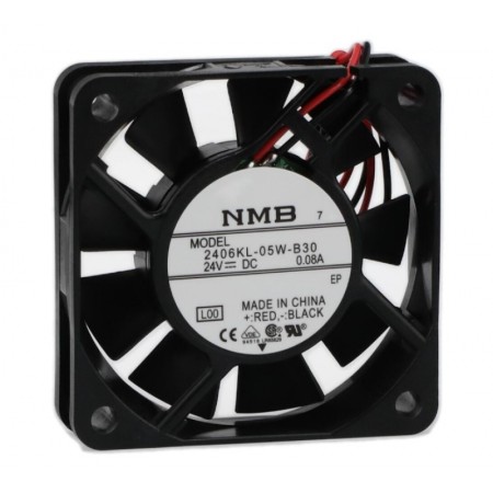 2406KL-05W-B30-L00, 60x60x15mm 24VDC 0.08A 2 Kablolu Fan