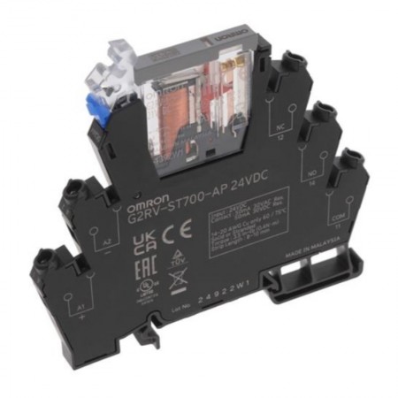 G2RV-ST700-AP DC24, 24VDC 50mA SPDT (1 Form C) Röle Soketli