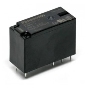 JW2HN-DC12V, 12VDC 5A DPDT (2 Form C) Röle