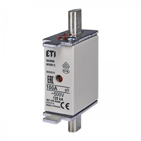 ETI 004181213, NH000 500V 80A gG Bıçaklı Sigorta

NH000 gG 125A/500V