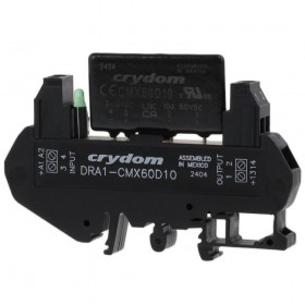 DRA1-CMX60D1, 3~10VDC Giriş 1~60VDC Çıkış 8A SPST-NO (1 Form A) Solid State Röle