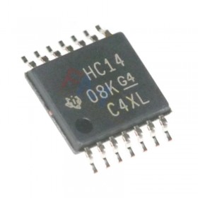 SN74HC14PWR, 74HC14, HC14, TSSOP-14 SMD Entegre Devre