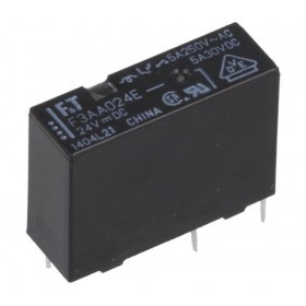 F3AA024E, FTR-F3AA024E-HA, 24VDC 5A STPS-NO (1 Form A) Röle