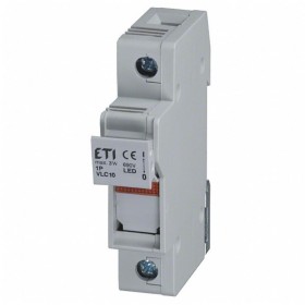 ETI 002541100, 1P 10x38mm Ray Montaj LED'li Sigorta Yuvası