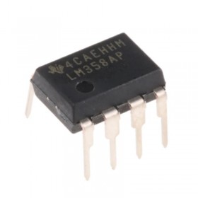 LM358AP, LM358, DIP-8 Op-Amp
