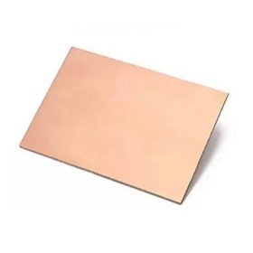 20x30cm Deliksiz Tek Yüzlü Bakır Plaket