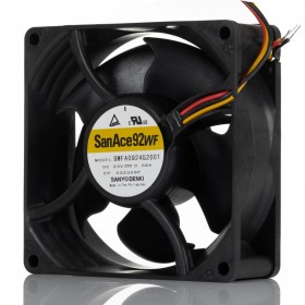 9WFA0924G2001, 92x92x32mm 24VDC 0.58A 3 Kablolu Fan, 9WF0924H203