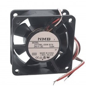 2410ML-05W-B79-E00, 60x60x25mm 24VDC 0.34A 3 Kablolu Fan