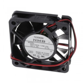 06015KA-12M-AA-00, 60x60x15mm 12VDC 0.17A 2 Kablolu Fan
