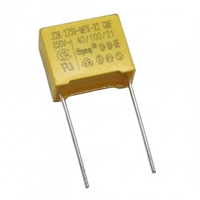 220nF 275V AC 15mm Polyester Kapasitör