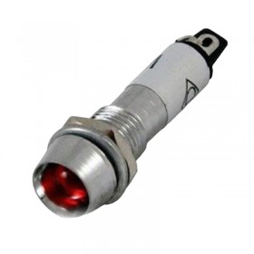 AF225-24K, 24VDC 8mm Sinyal Lambası (Kırmızı)
