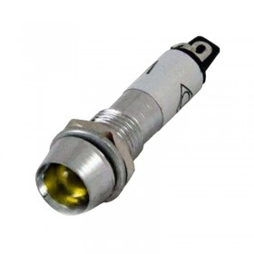 AF225-24S, 24VDC 8mm Sinyal Lambası (Sarı)