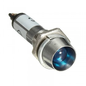 AF225-24M, 24VDC 8mm Sinyal Lambası (Mavi)