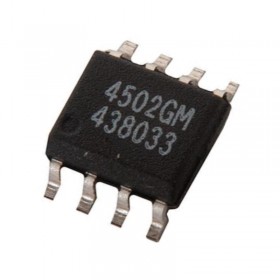 AP4502GM, 4502GM, 20V N-Ch:8.3A P-Ch:5A SOIC-8 SMD Dual Mosfet Transistör