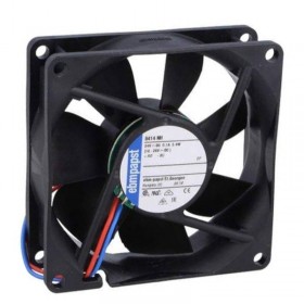 ebm-Papst 8414NH, 80x80x25mm 24VDC 2.4W 2 Kablolu Fan