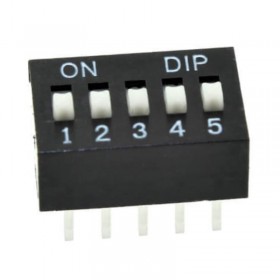 L-KLS7-DST-05-N-00, 5'li DIP Switch